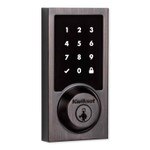 Kwikset Home Connect 918 Touch Screen Smart Lock, Z-Wave, Contemporary with Deadbolt, Venetian Bronze